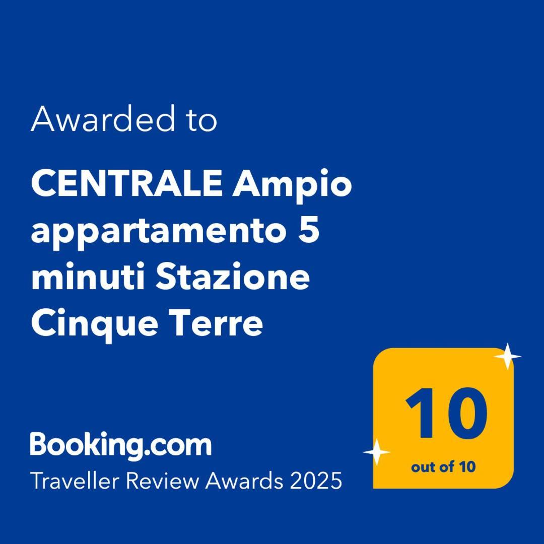 Centrale Ampio Appartamento 5 Minuti Stazione Cinque Terre La Spezia Extérieur photo